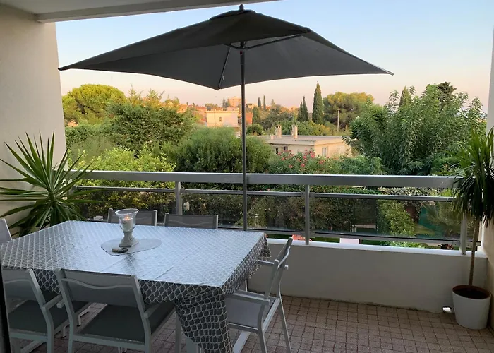 Апартаменти Superbe 2 Pieces Moderne Refait A Neuf, Piscine !